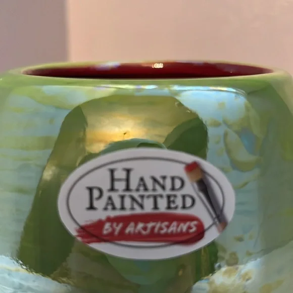 Disney Villians hand-painted poison apple 🍎 mug NWT - Picture 4 of 5